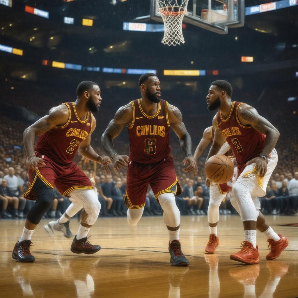AI-created image of Cleveland Cavaliers