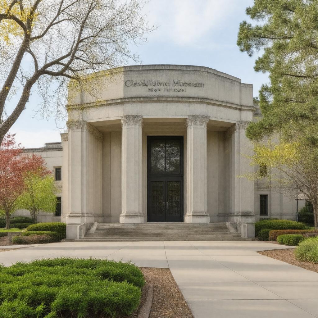 AI-created image of Cleveland Museum of Natural History