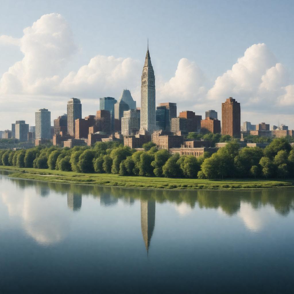 AI-created image of Cleveland, Ohio