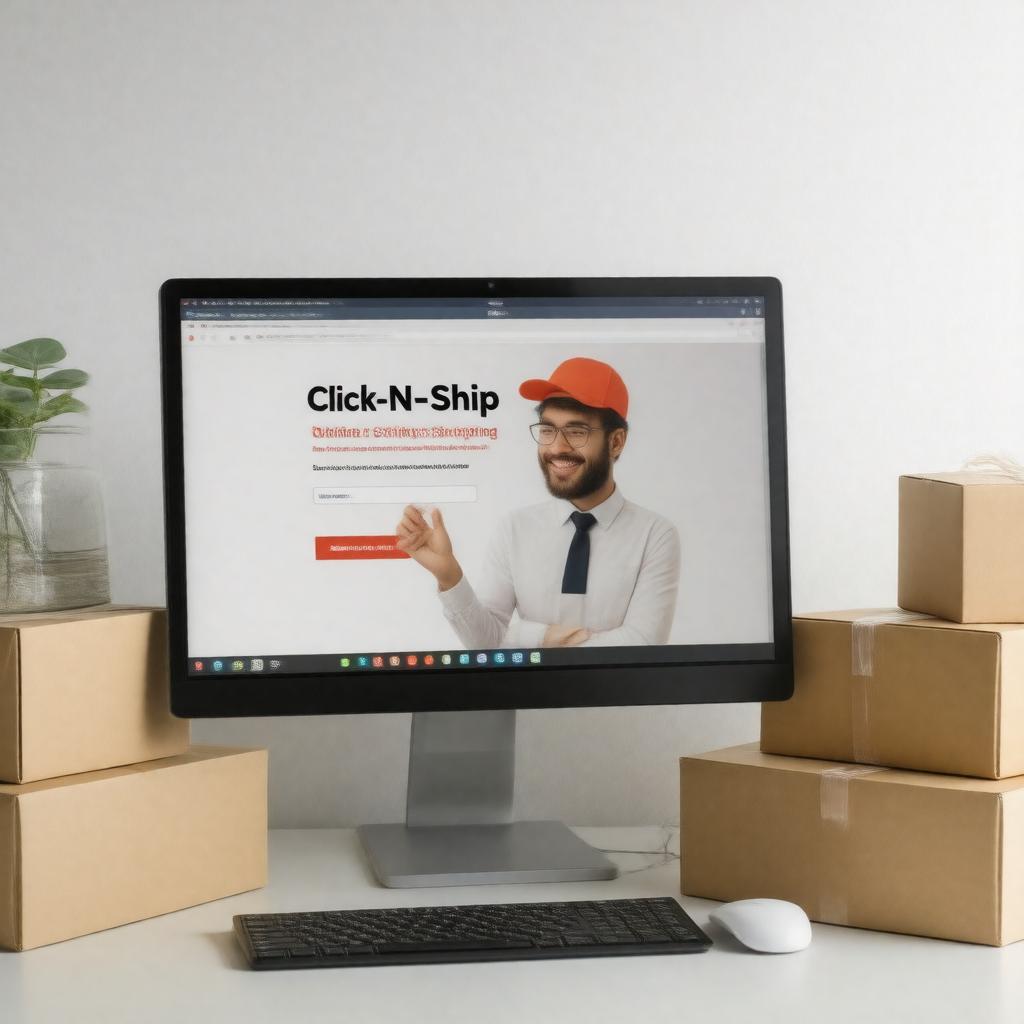 AI-created image of Click-N-Ship