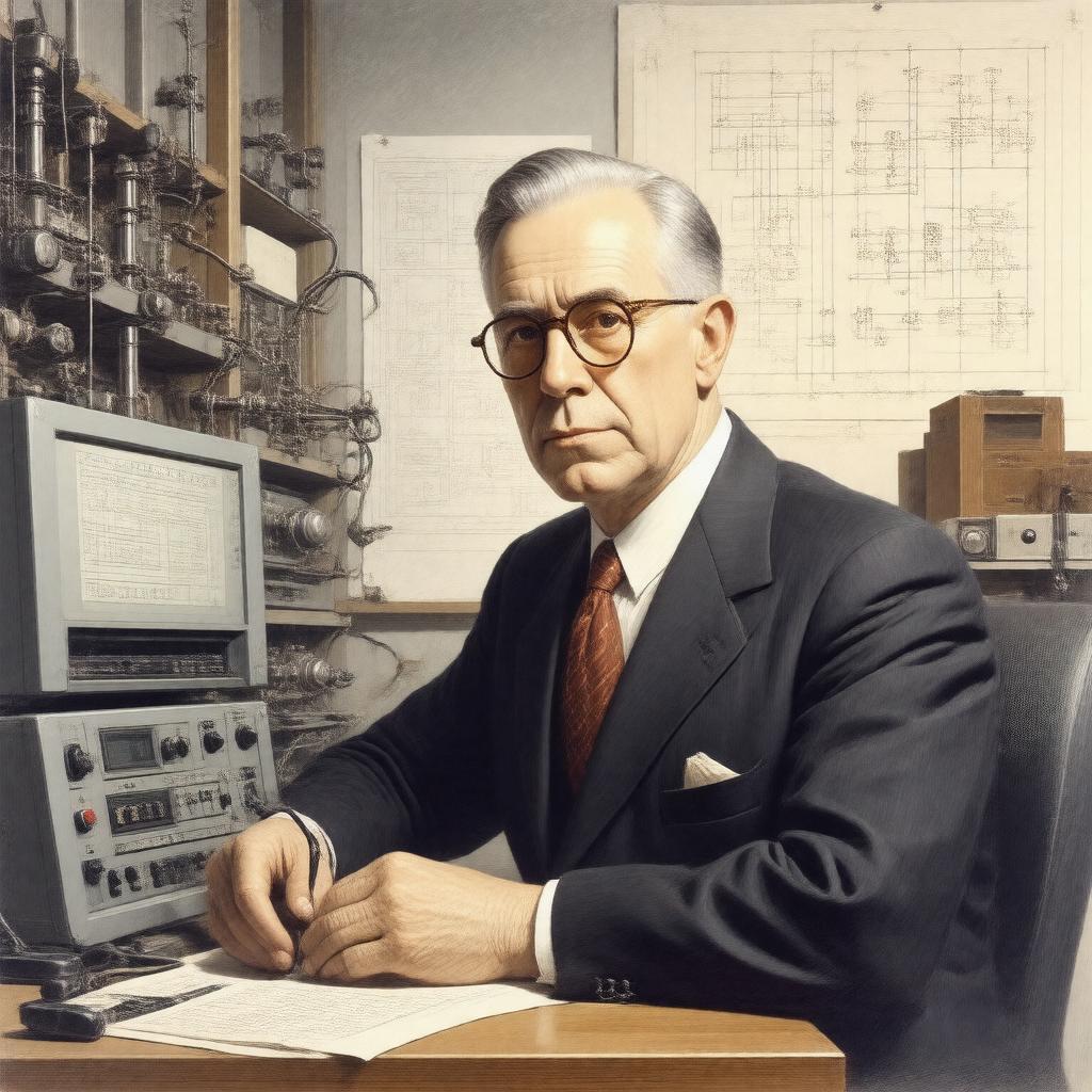 Click to view larger image AI-created image of Clifford Berry