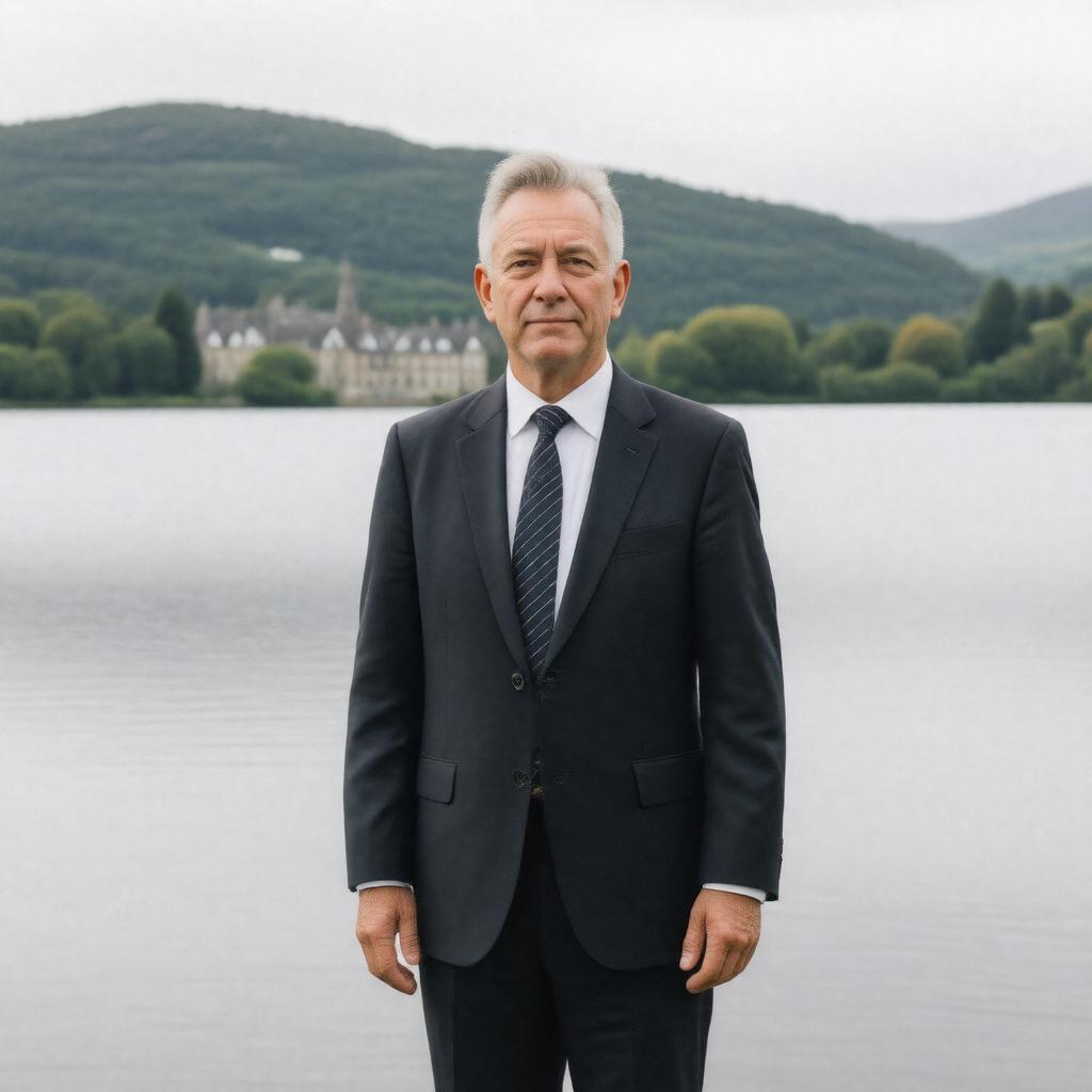 Click to view larger image AI-created image of Clifford Mortimer