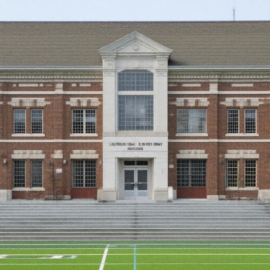 AI-created image of Clifton Daggett Gray Athletic Building