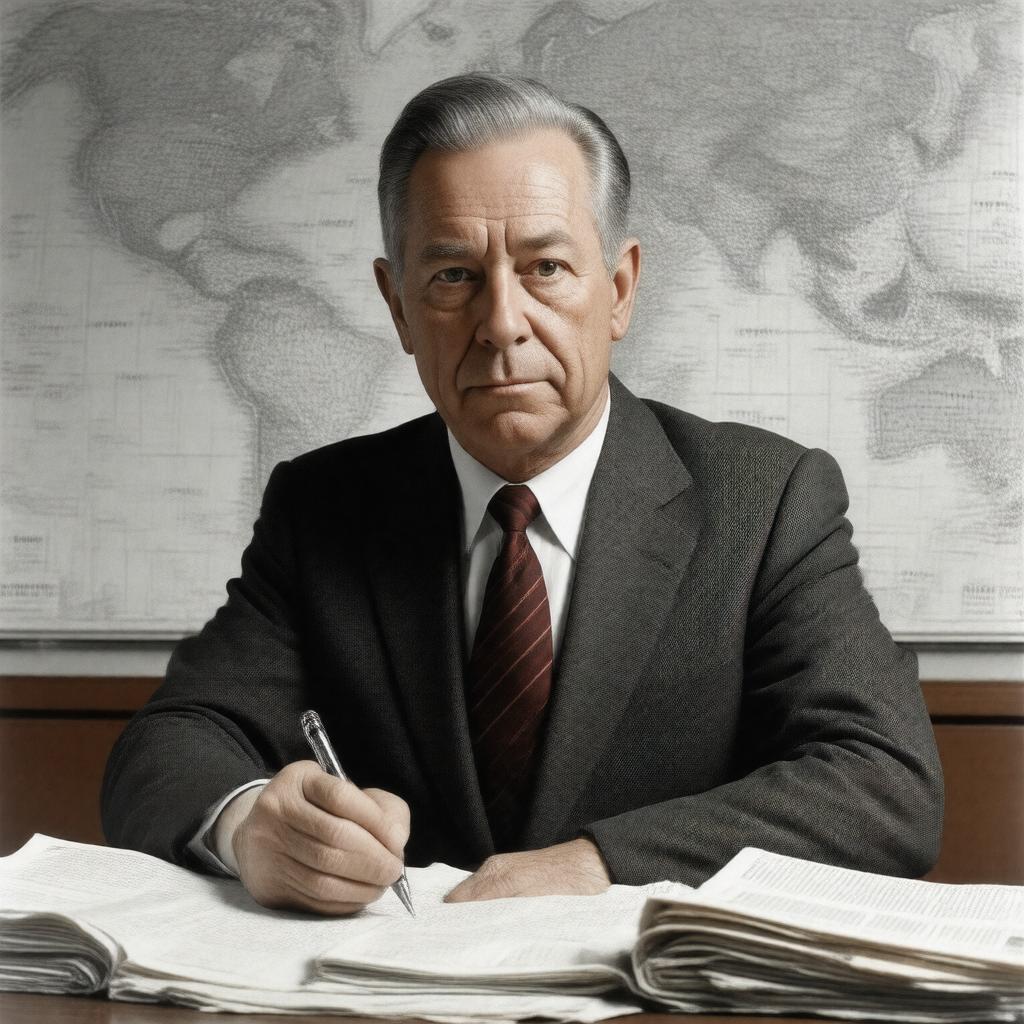 AI-created image of Clifton Daniel