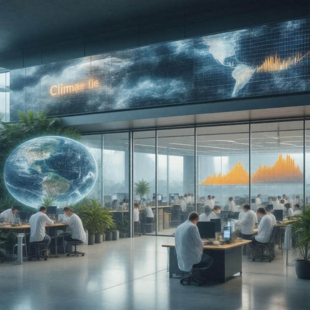AI-created image of Climate Change Lab