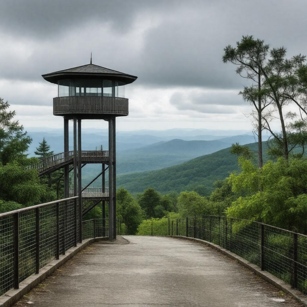 AI-created image of Clingmans Dome