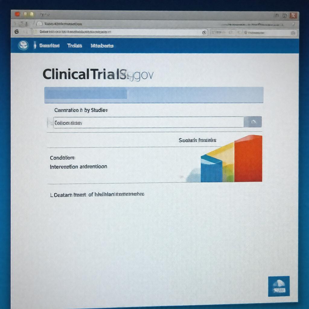 AI-created image of ClinicalTrials.gov