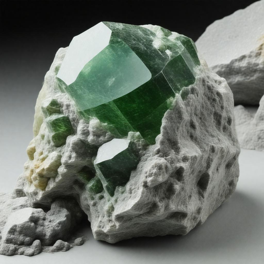 Click to view larger image AI-created image of Clinozoisite