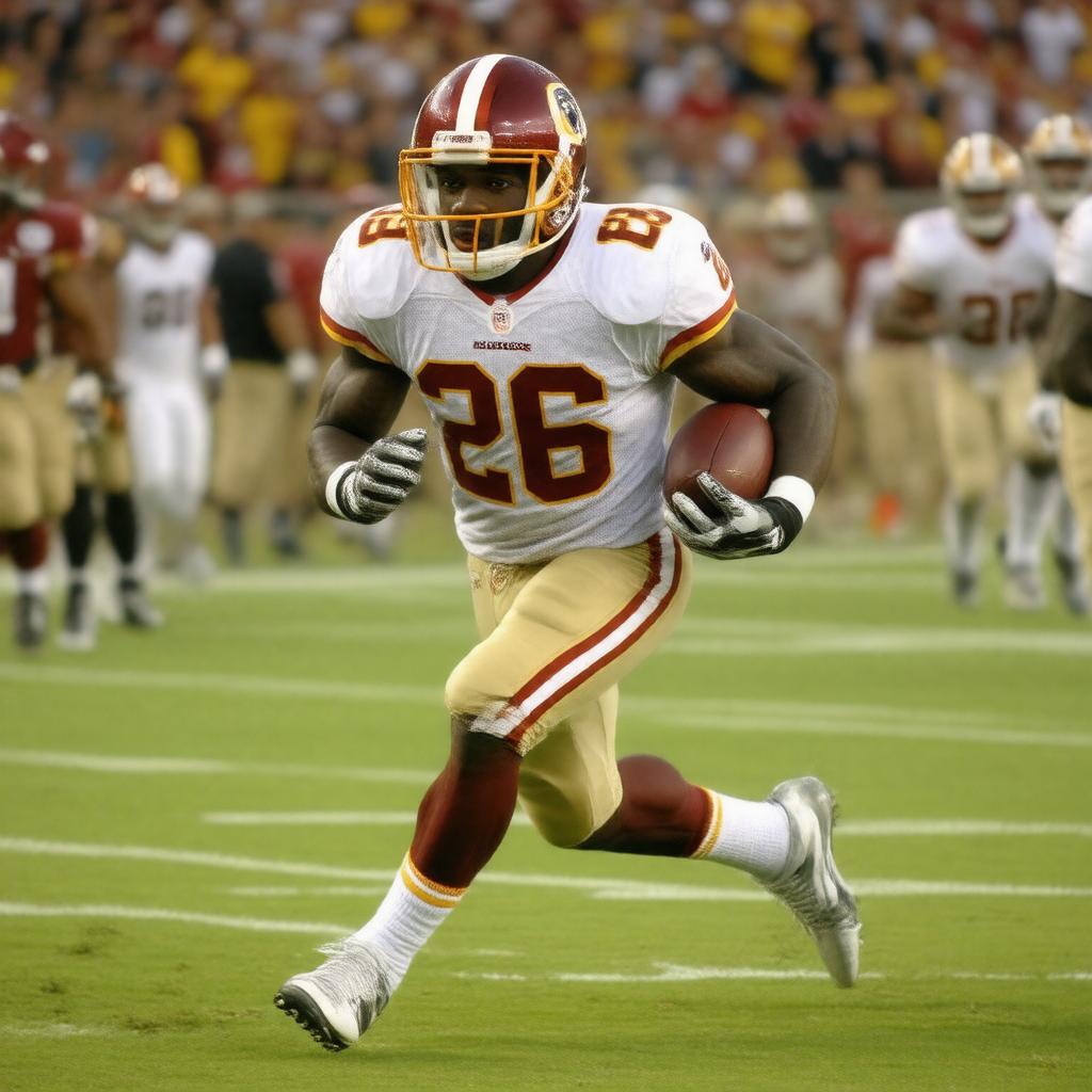 AI-created image of Clinton Portis