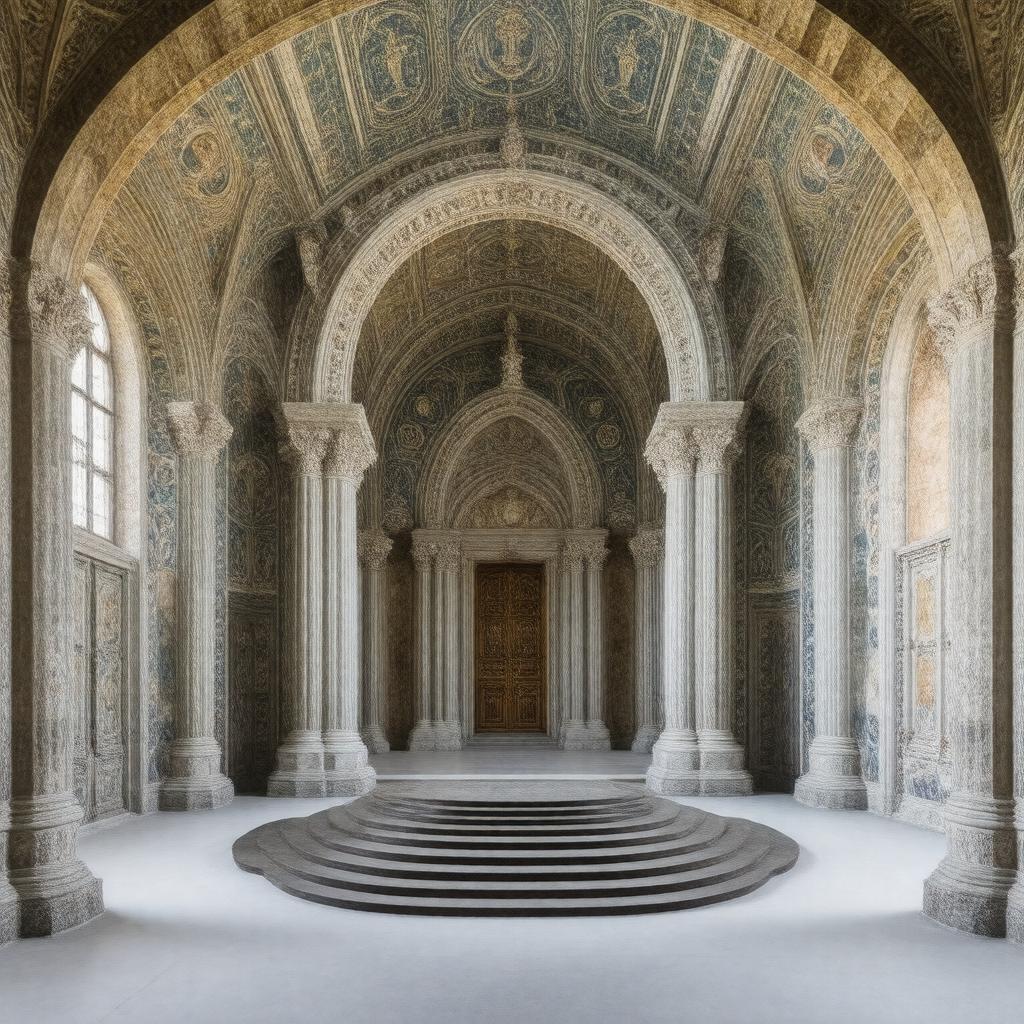 AI-created image of Cliveden Chapel