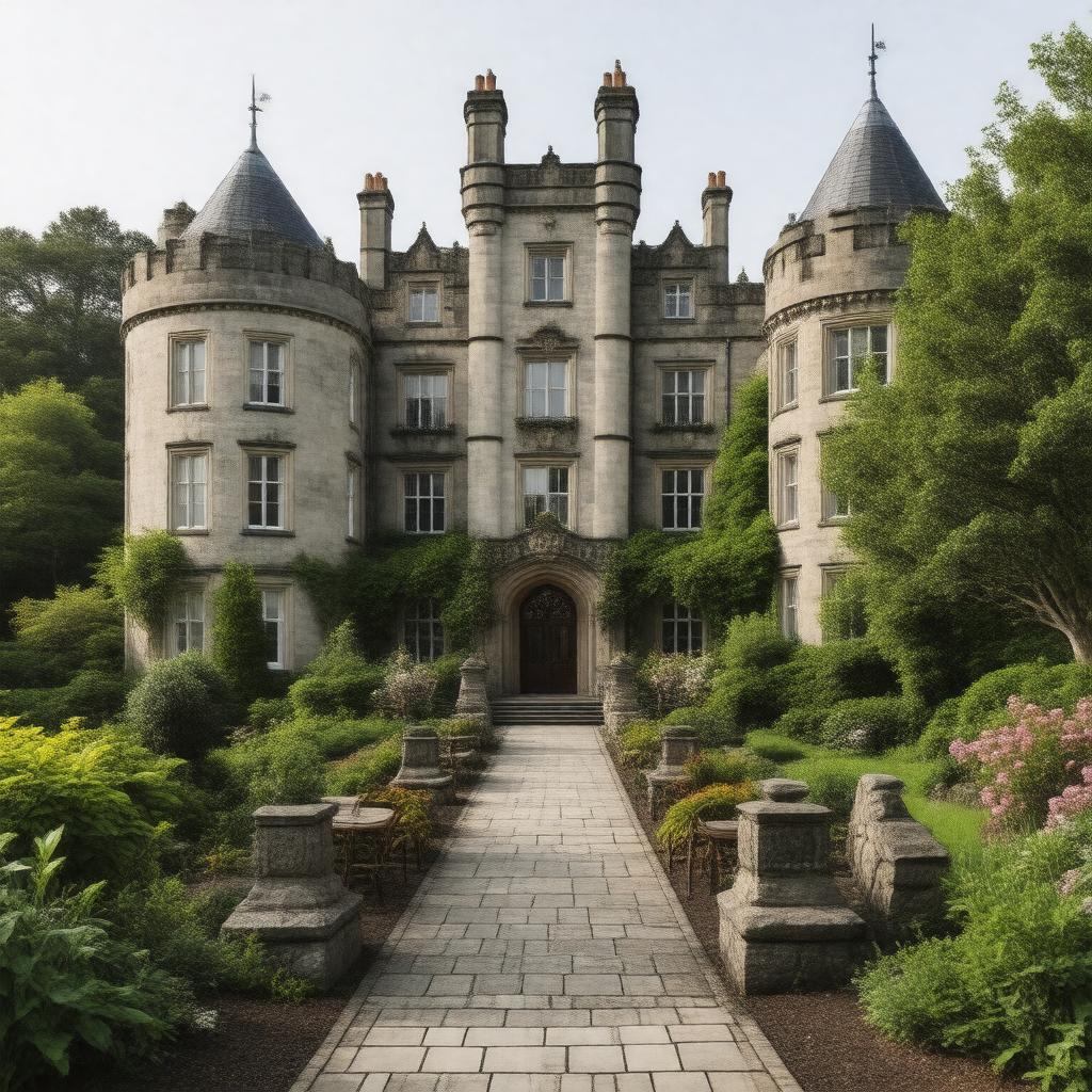 AI-created image of Clontarf Castle Hotel