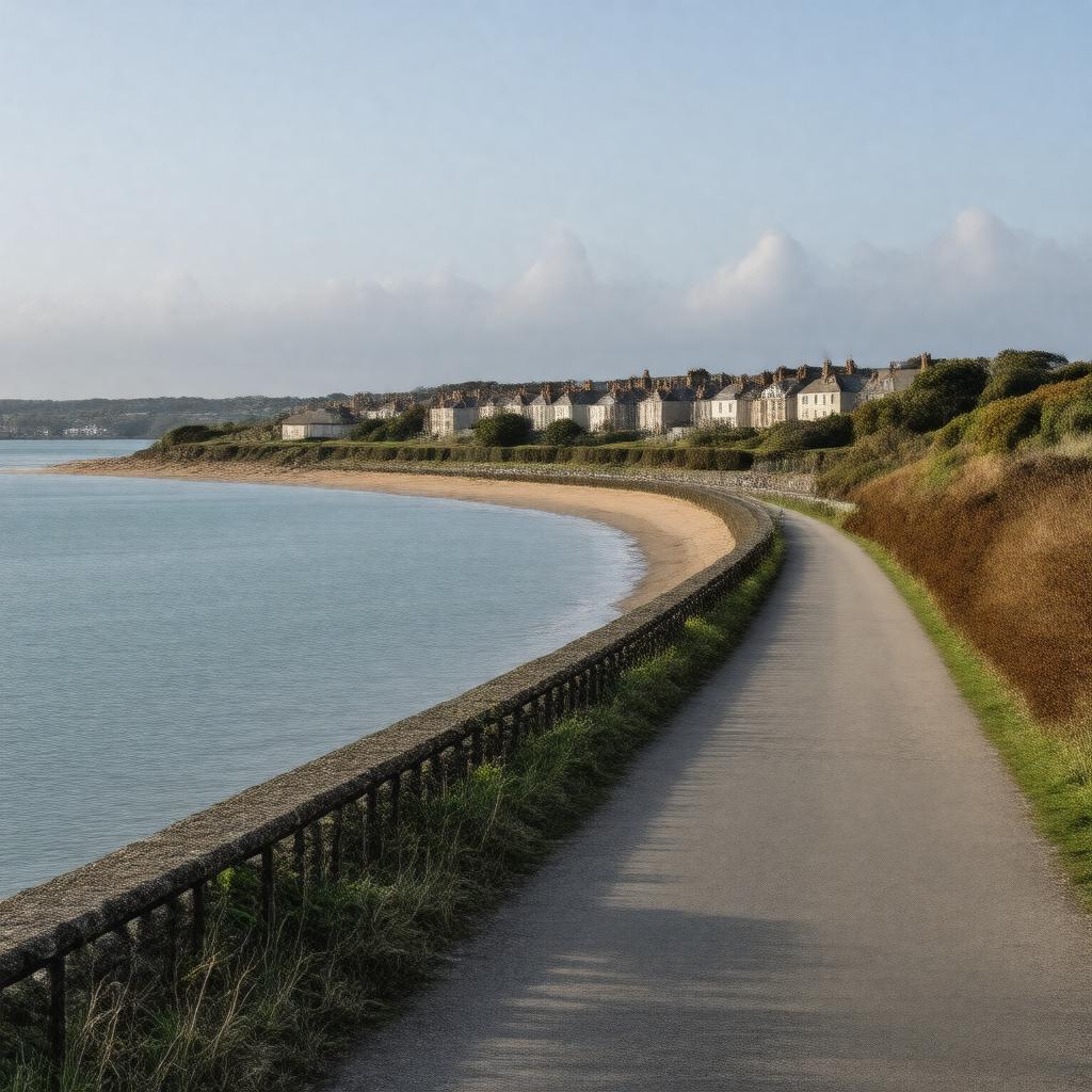 AI-created image of Clontarf, Dublin, Ireland