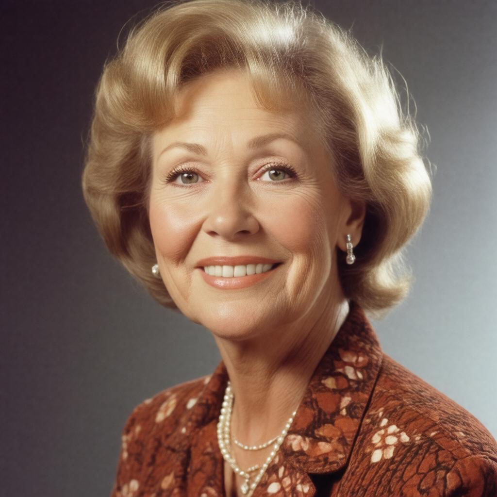 AI-created image of Cloris Leachman