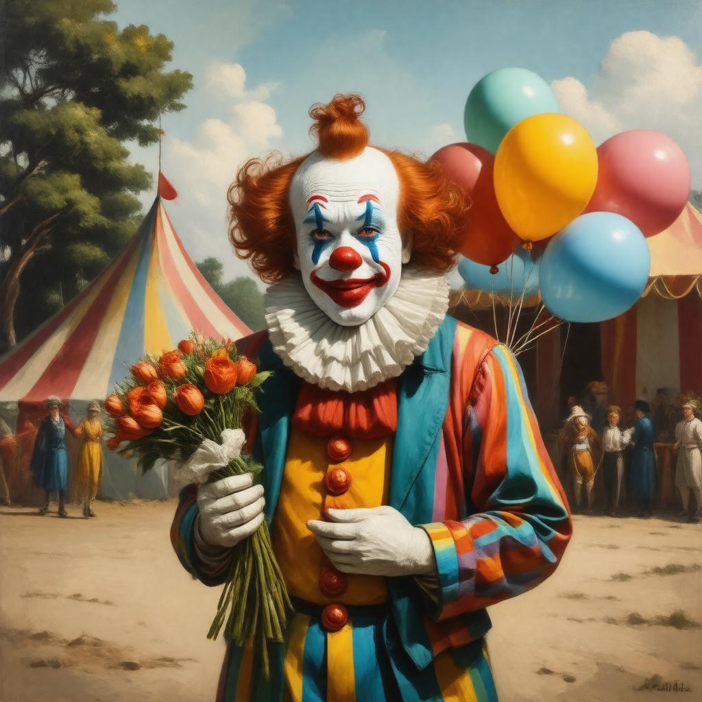 AI-created image of Clown