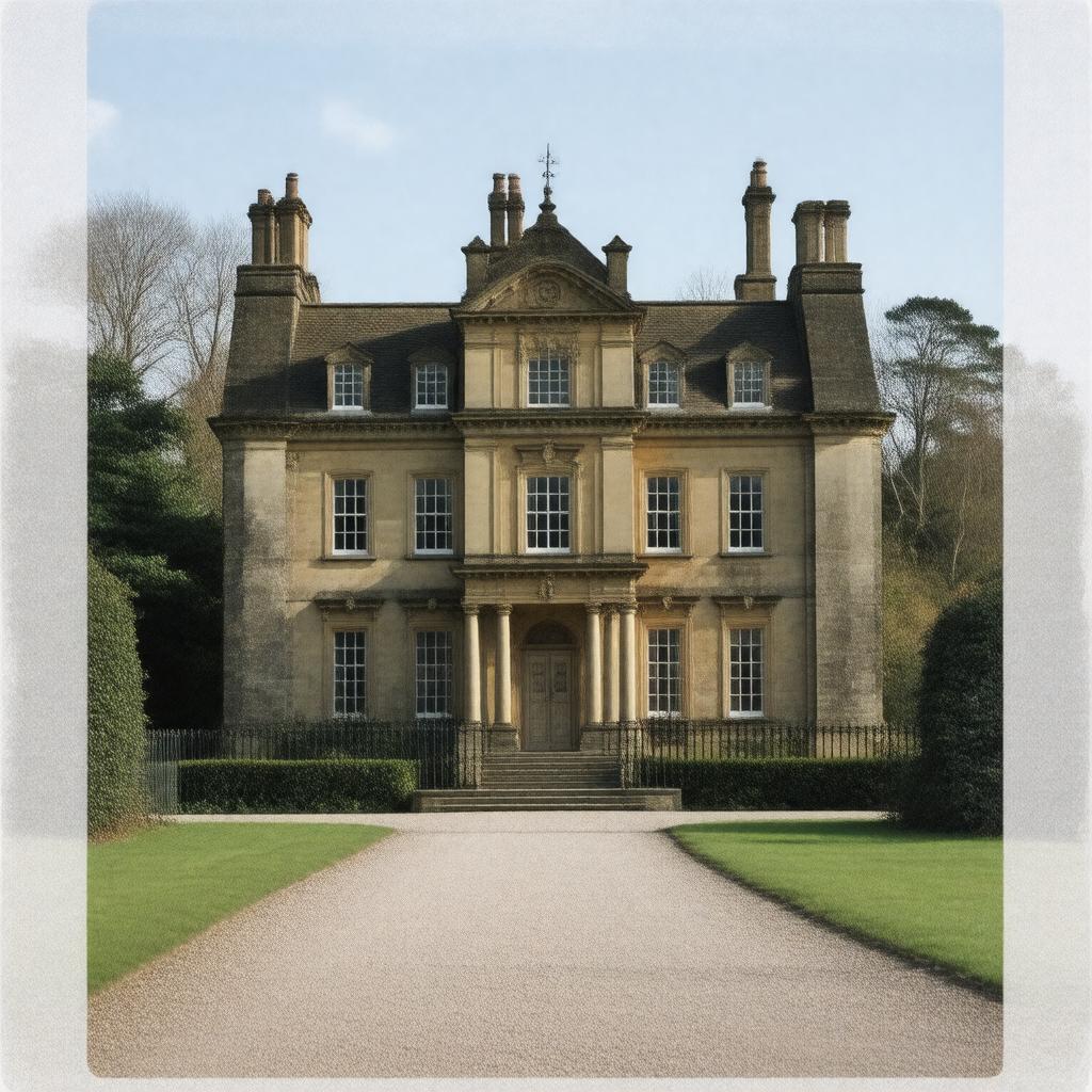 AI-created image of Clumber House (1938)