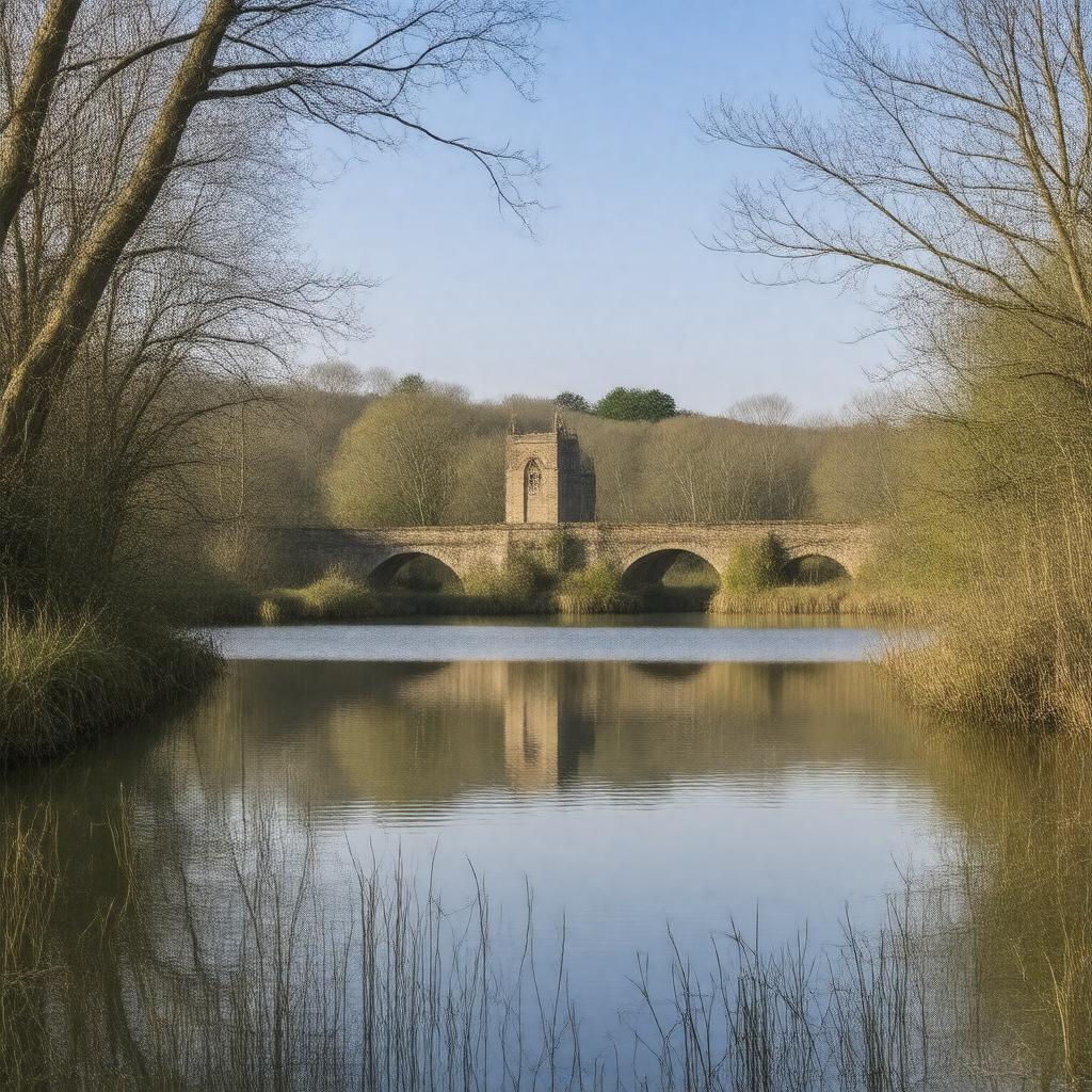 AI-created image of Clumber Park