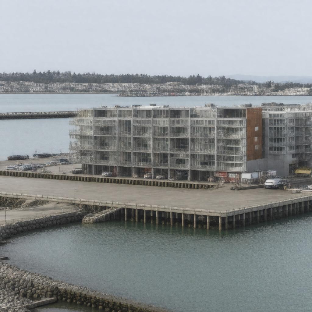 AI-created image of Clyde Quay Wharf