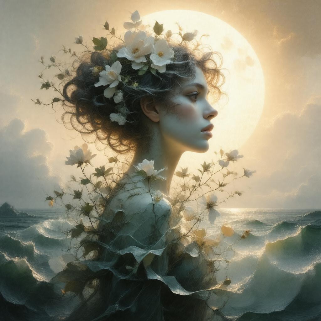 Click to view larger image AI-created image of Clytie