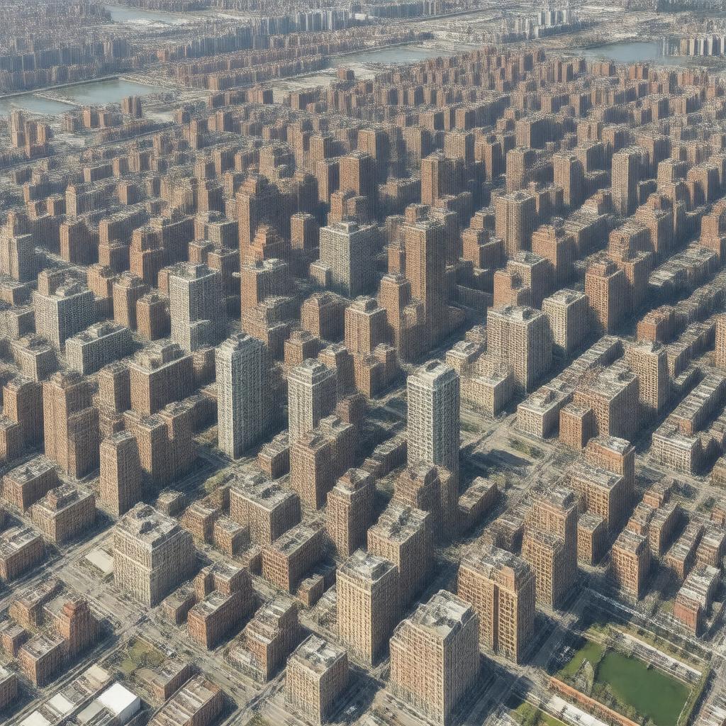 AI-created image of Co-op City