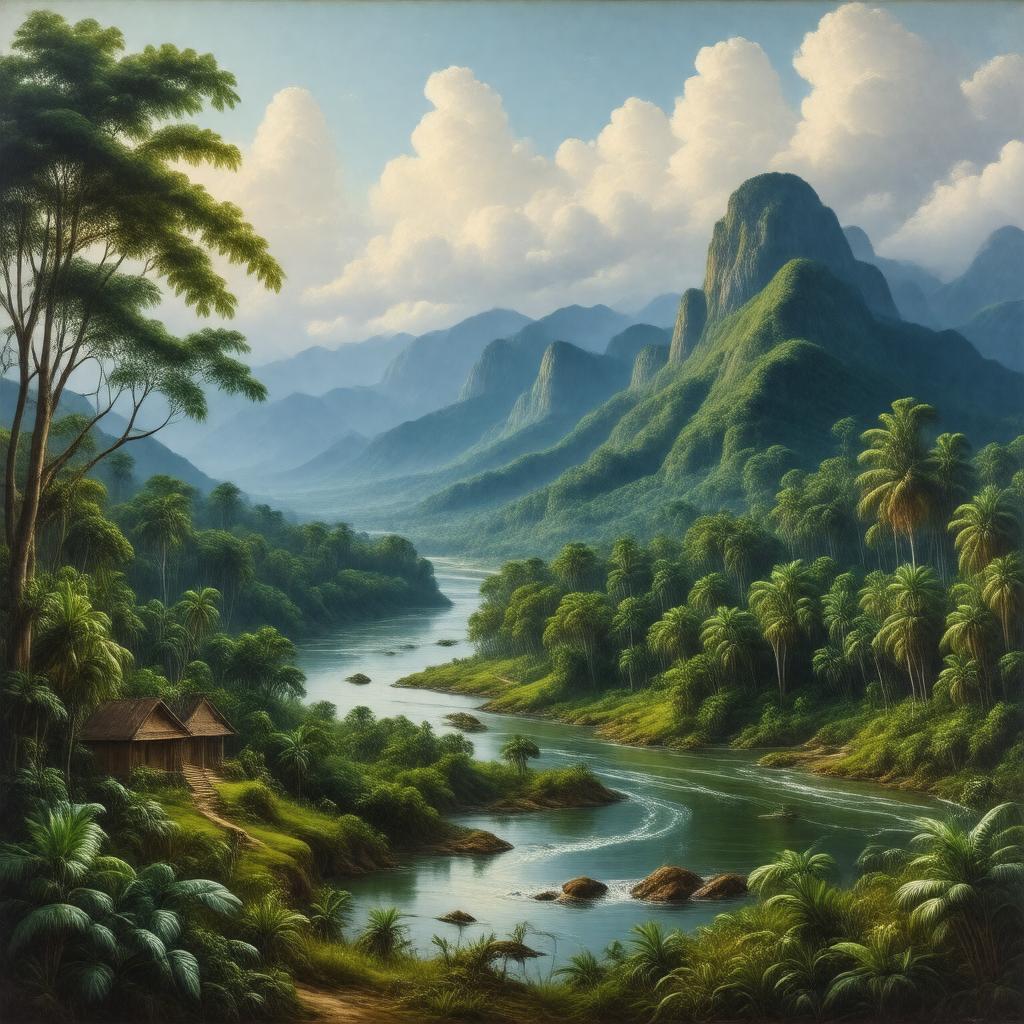 AI-created image of Co-operative Republic of Guyana