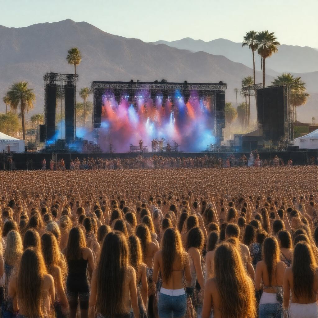 AI-created image of Coachella