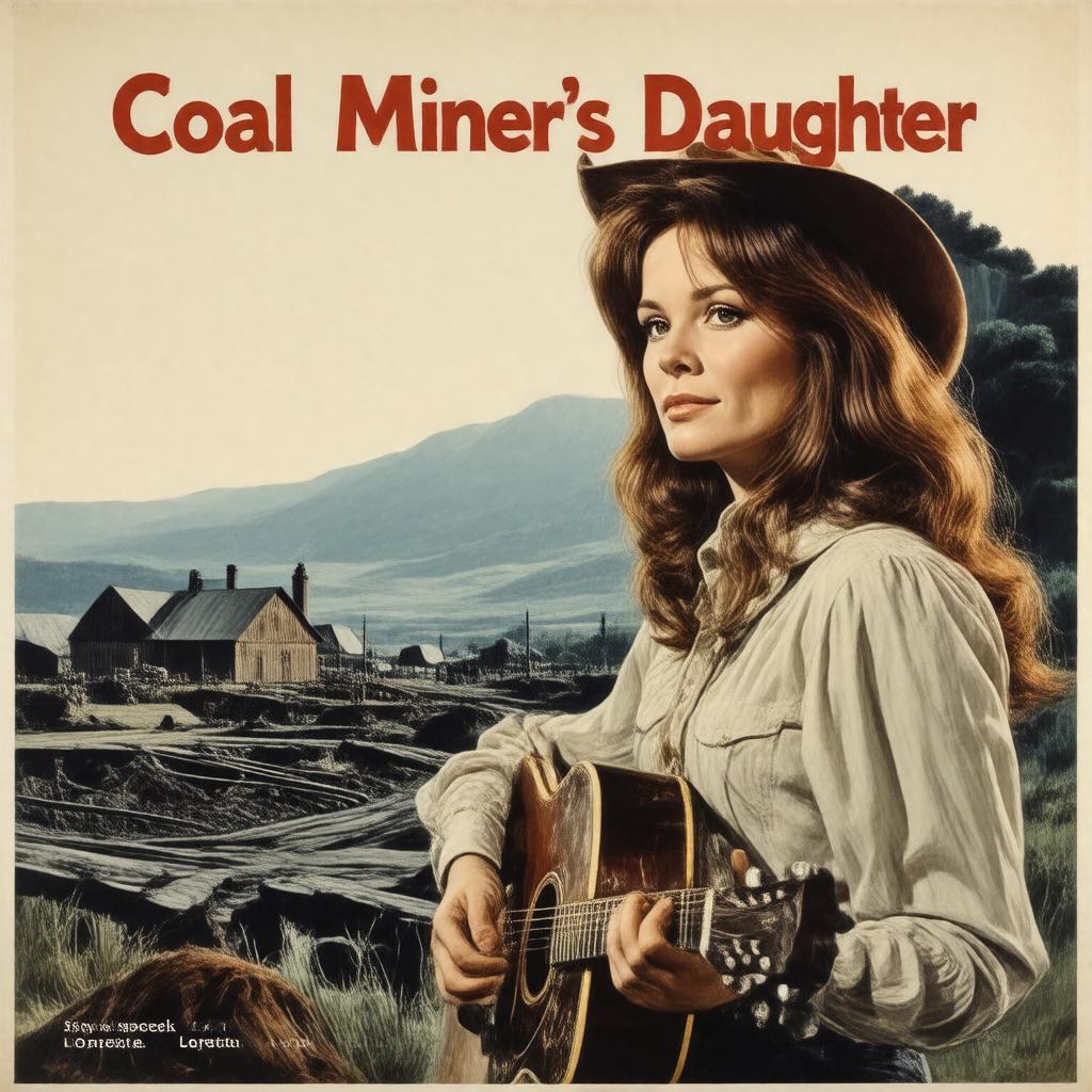AI-created image of Coal Miner's Daughter