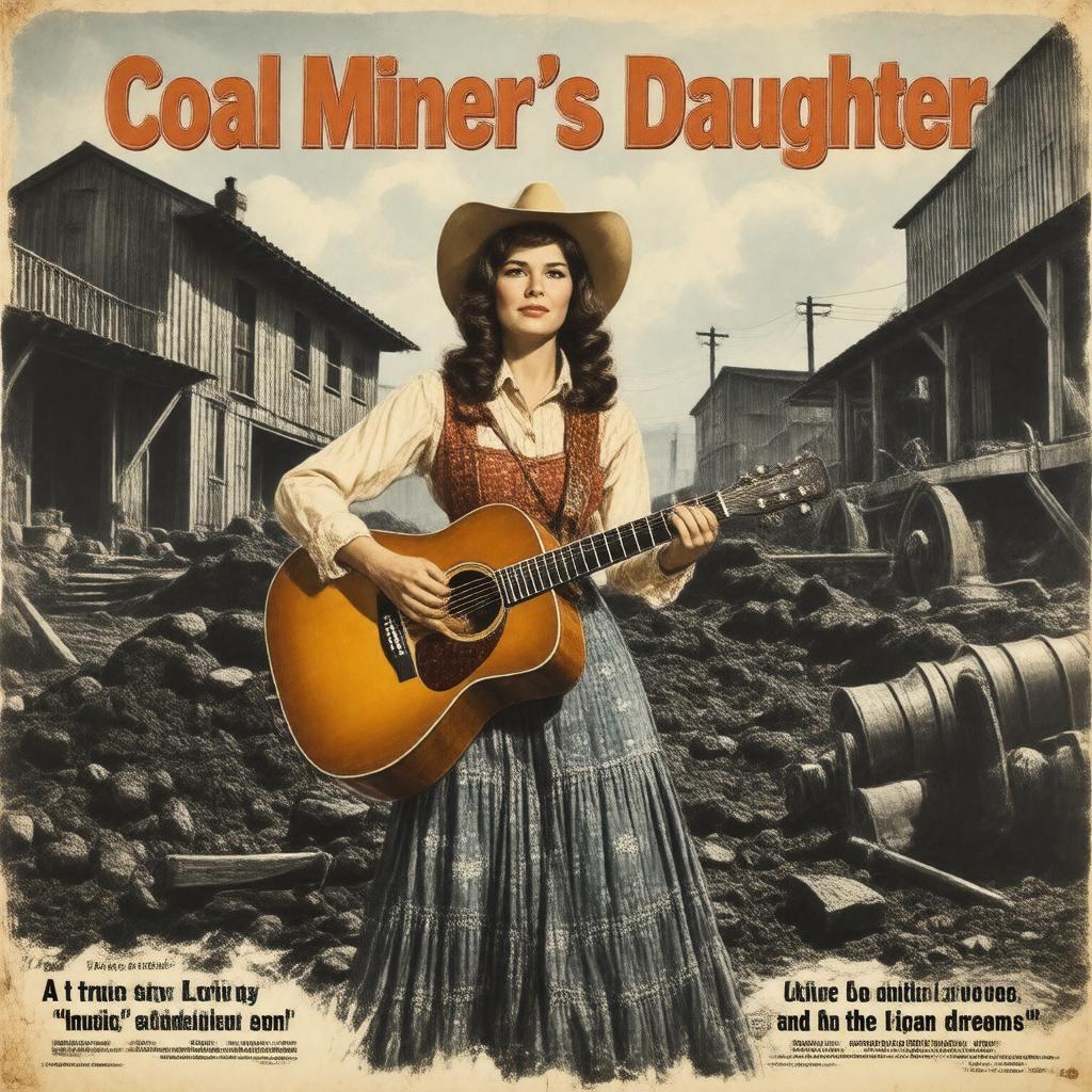 AI-created image of Coal Miner's Daughter (film)