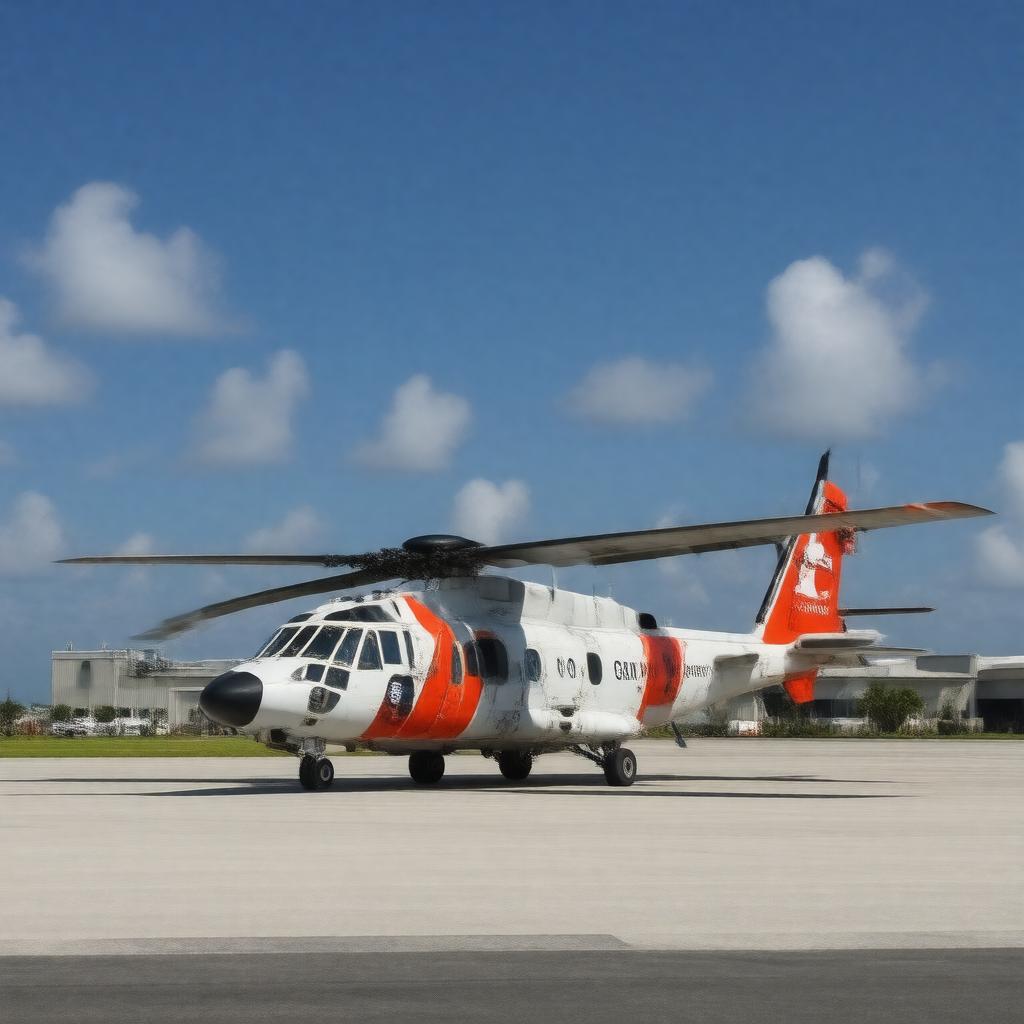 Click to view larger image AI-created image of Coast Guard Air Station Clearwater