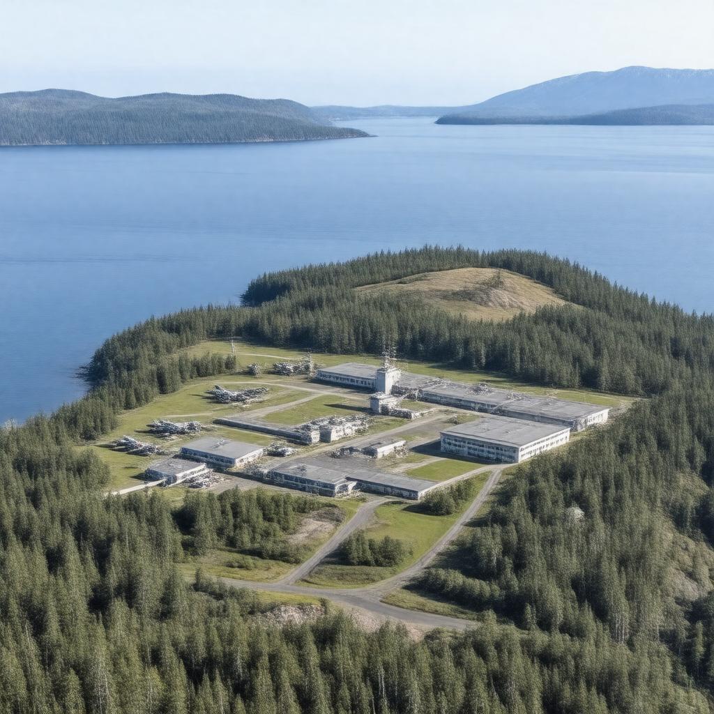 Click to view larger image AI-created image of Coast Guard Air Station Kodiak