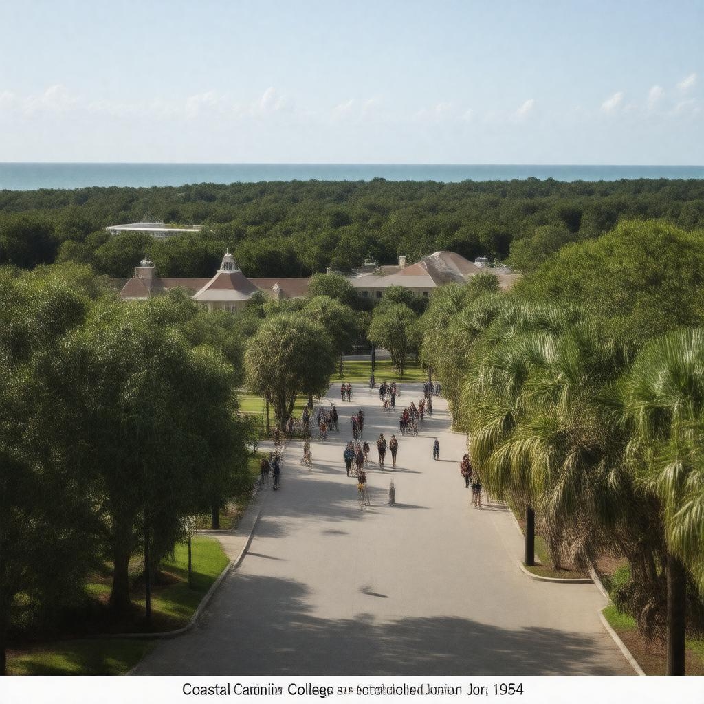 AI-created image of Coastal Carolina Junior College