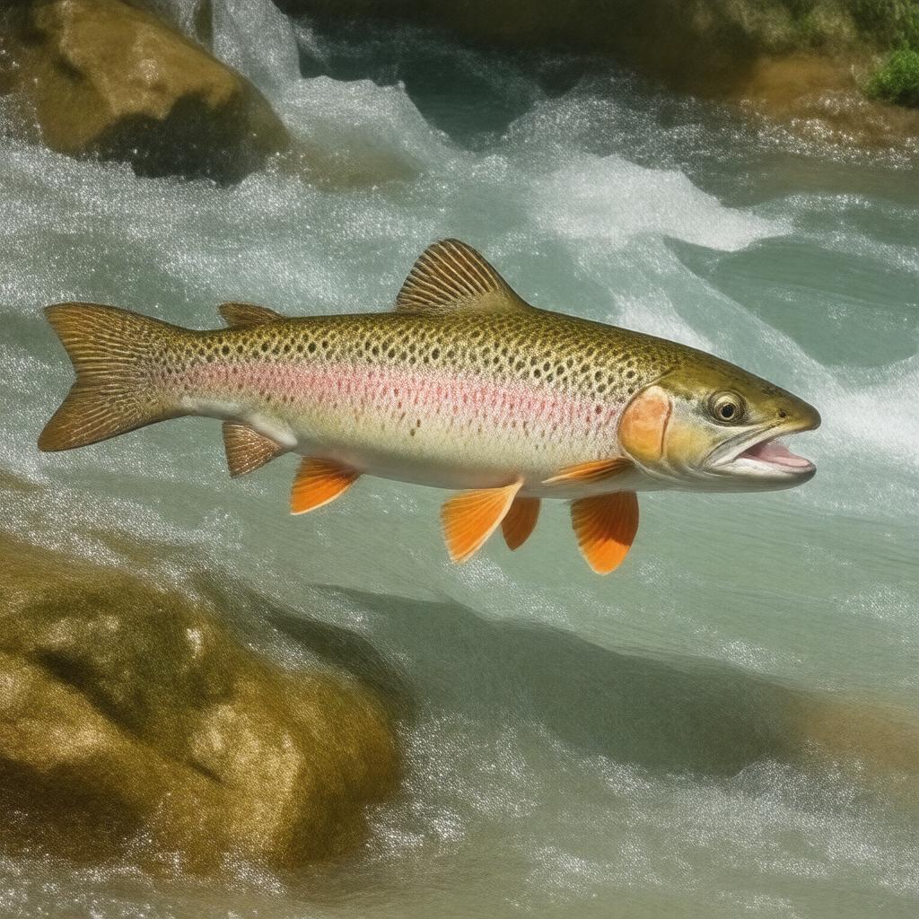 AI-created image of Coastal Cutthroat Trout