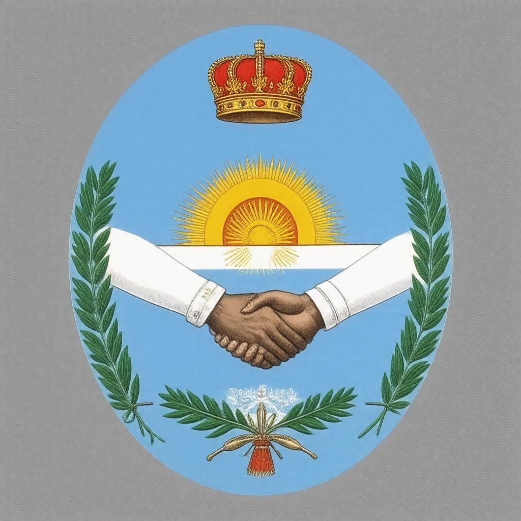 AI-created image of Coat of arms of Argentina