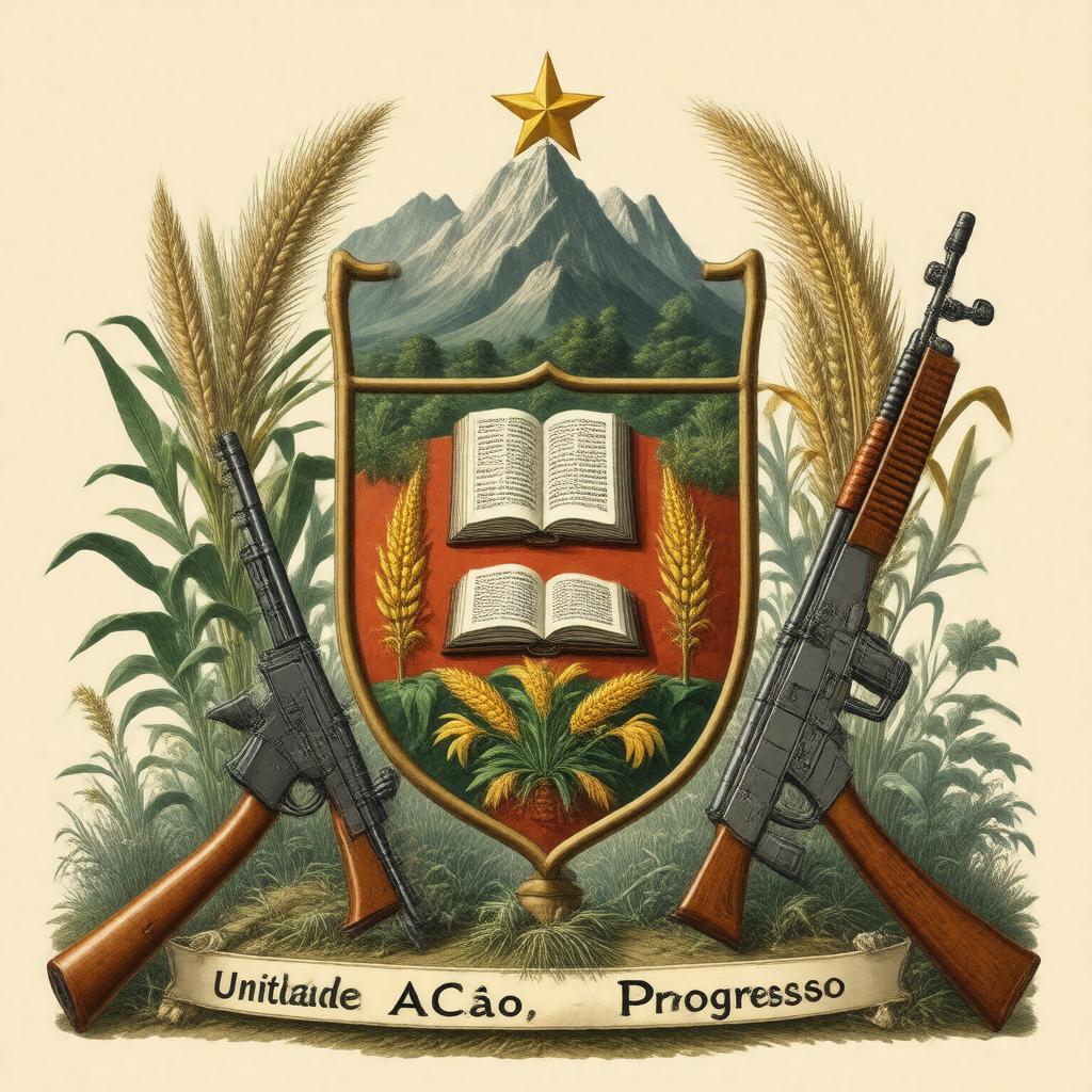 Click to view larger image AI-created image of Coat of arms of East Timor