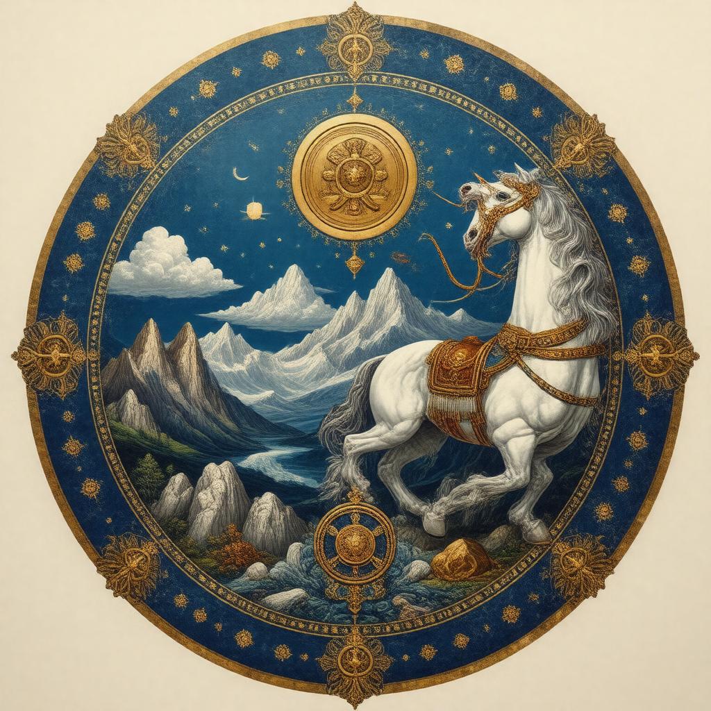 AI-created image of Coat of arms of Mongolia