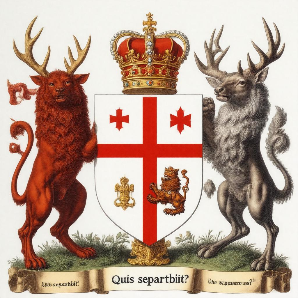 AI-created image of Coat of arms of Northern Ireland