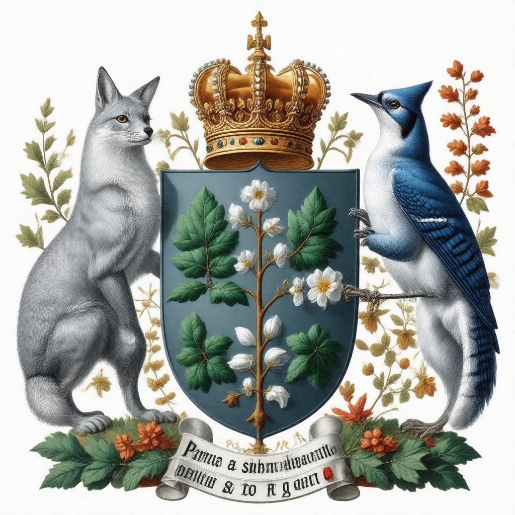 AI-created image of Coat of arms of Prince Edward Island