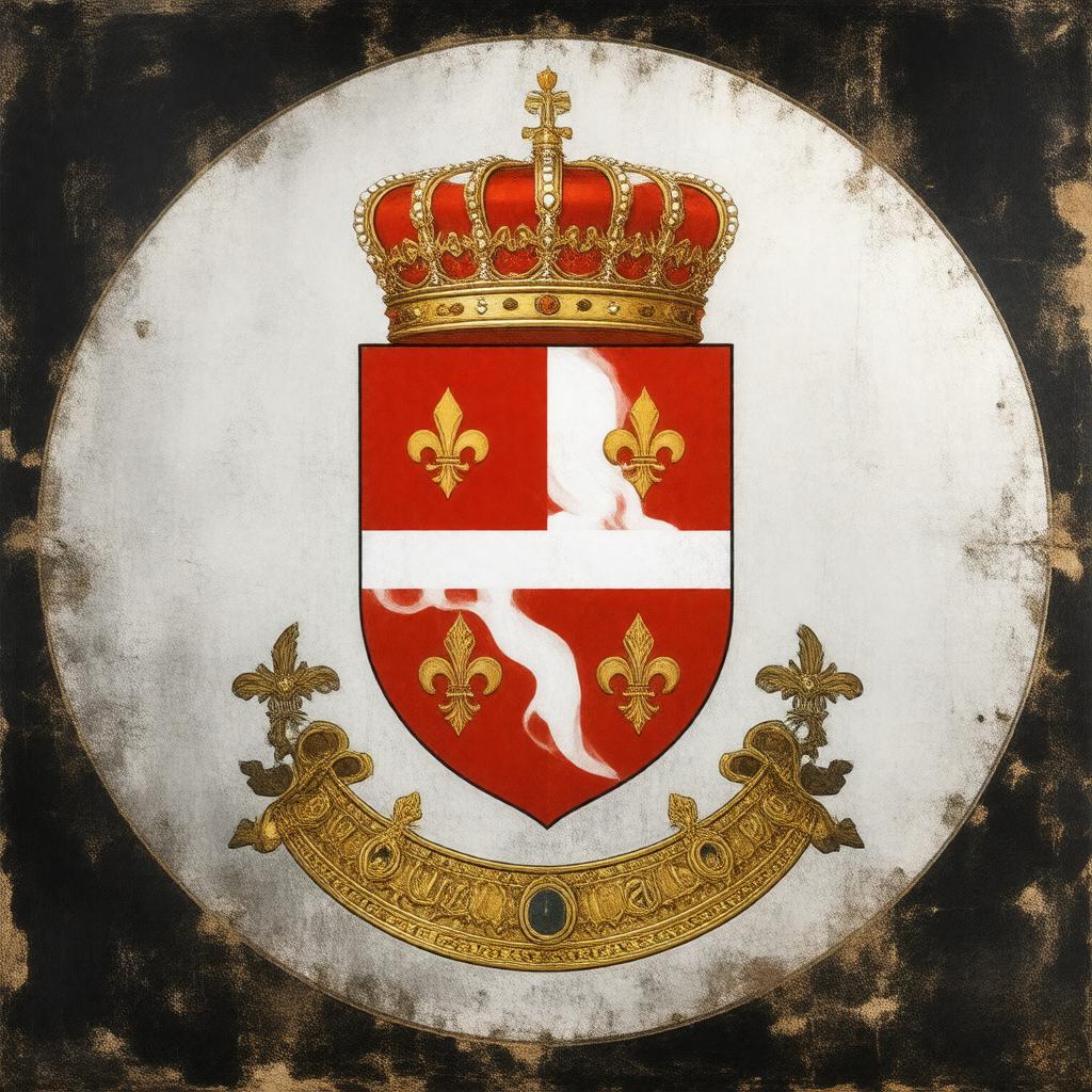 AI-created image of Coat of arms of Saint Barthélemy