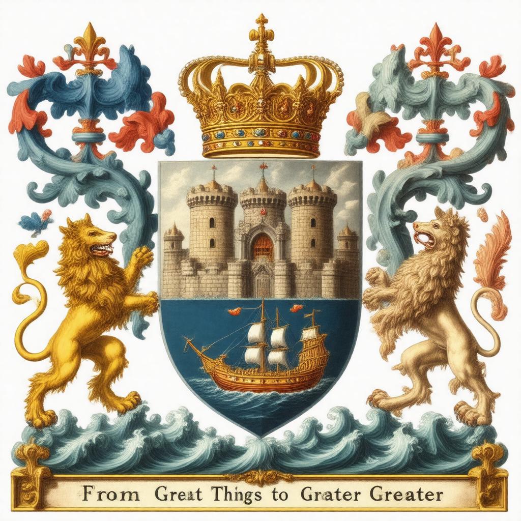 Click to view larger image AI-created image of Coat of arms of Tower Hamlets