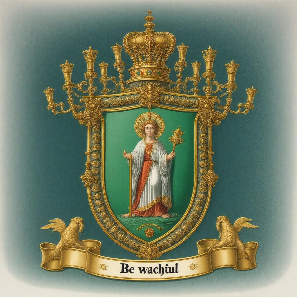 AI-created image of Coat of arms of the British Virgin Islands