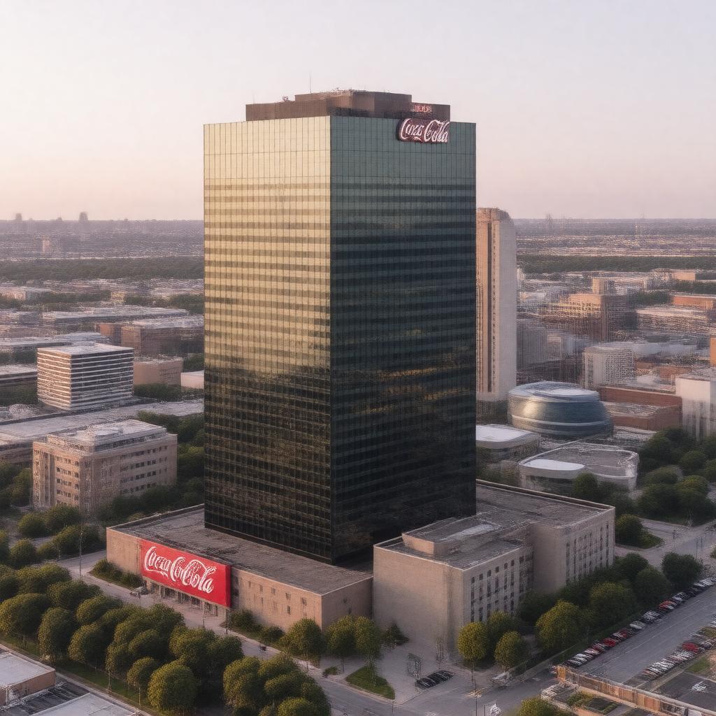 AI-created image of Coca-Cola headquarters