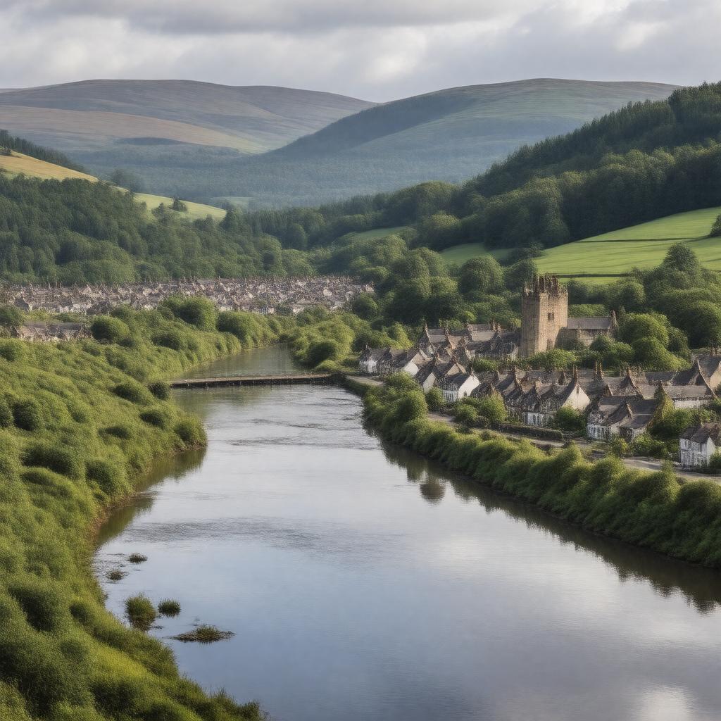 AI-created image of Cockermouth