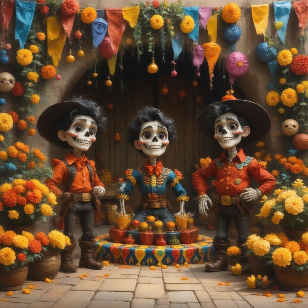 AI-created image of Coco (film)