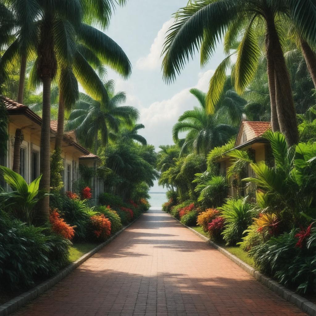 AI-created image of Coconut Grove
