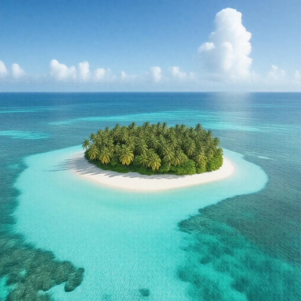 AI-created image of Cocos (Keeling) Islands