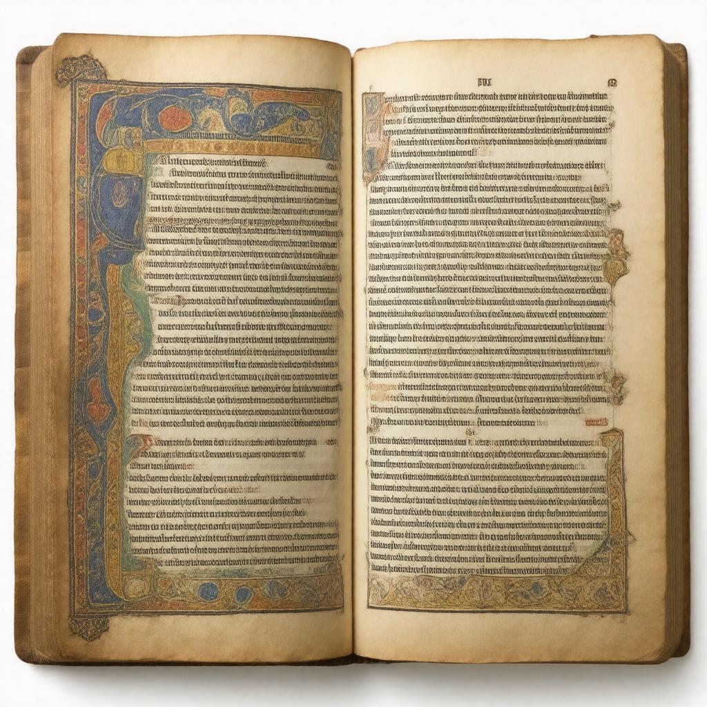 AI-created image of Codex Bezae