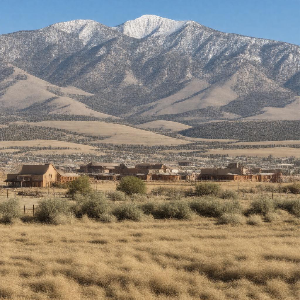 AI-created image of Cody, Wyoming