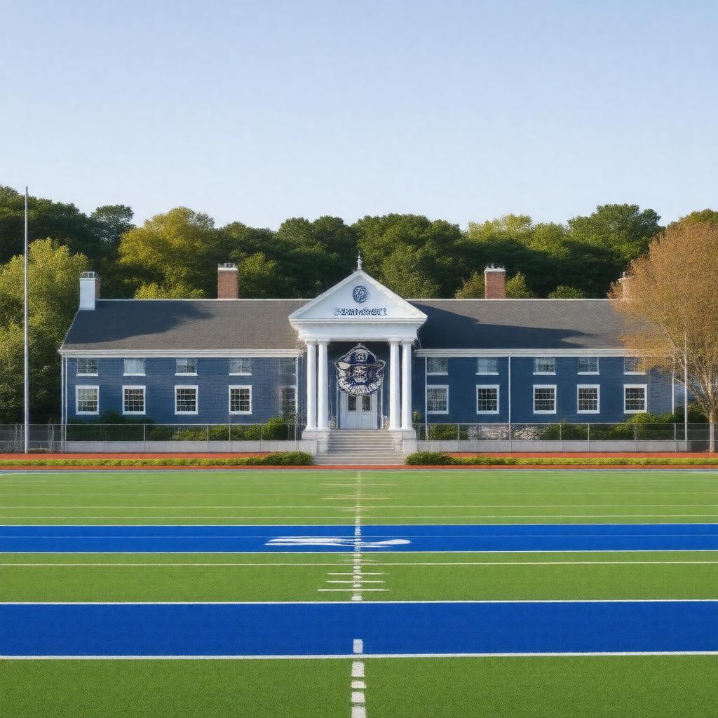 Click to view larger image AI-created image of Cohasset High School