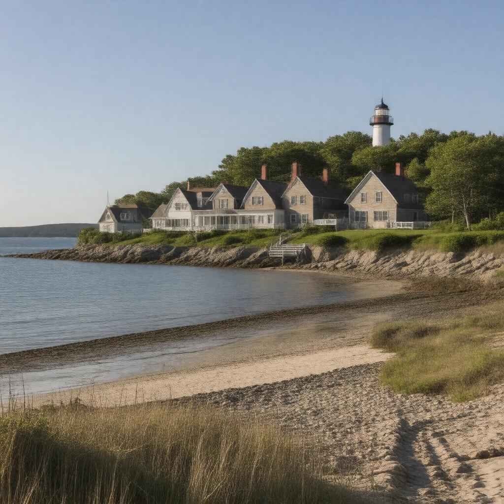 AI-created image of Cohasset, Massachusetts