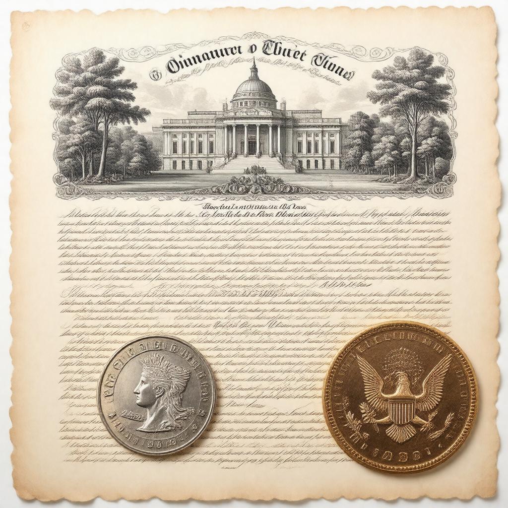 AI-created image of Coinage Act of 1792