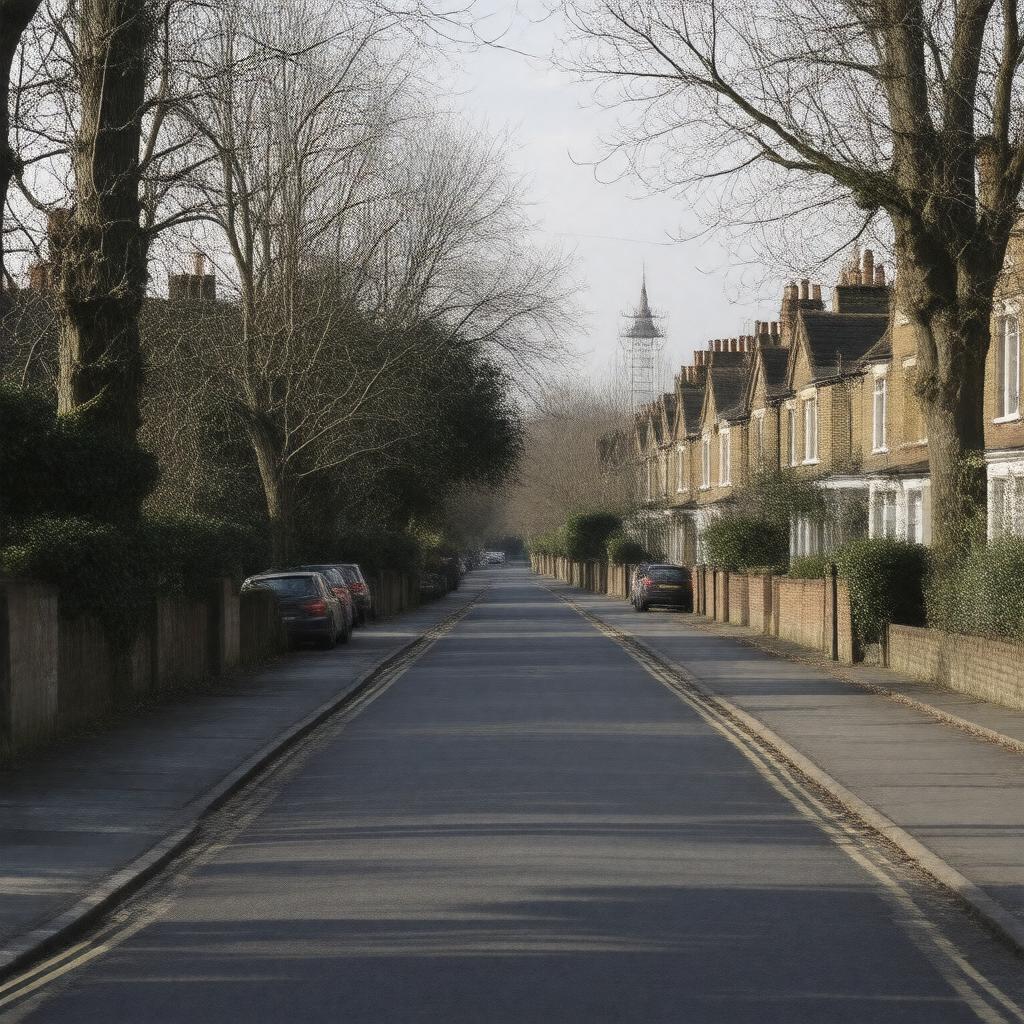 Click to view larger image AI-created image of Cold Blow Lane, New Cross, London